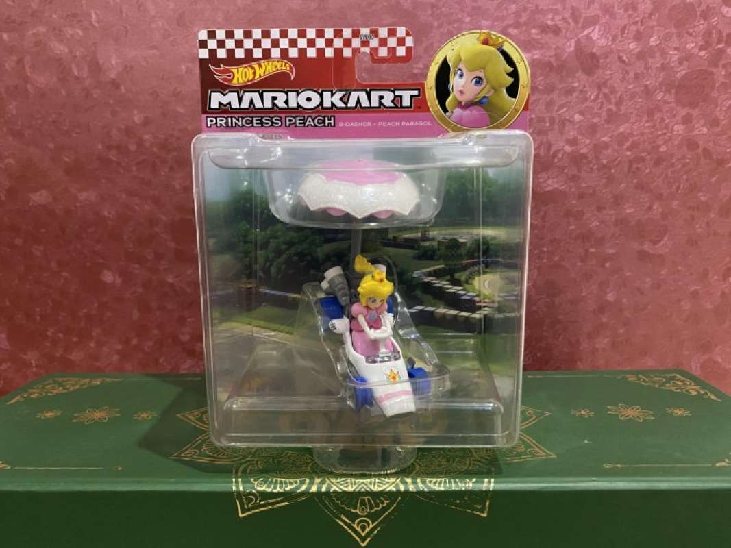 Promo Hot Wheels Mario Kart Princess Peach B Dasher Peach Parasol Diskon 23 Di Seller