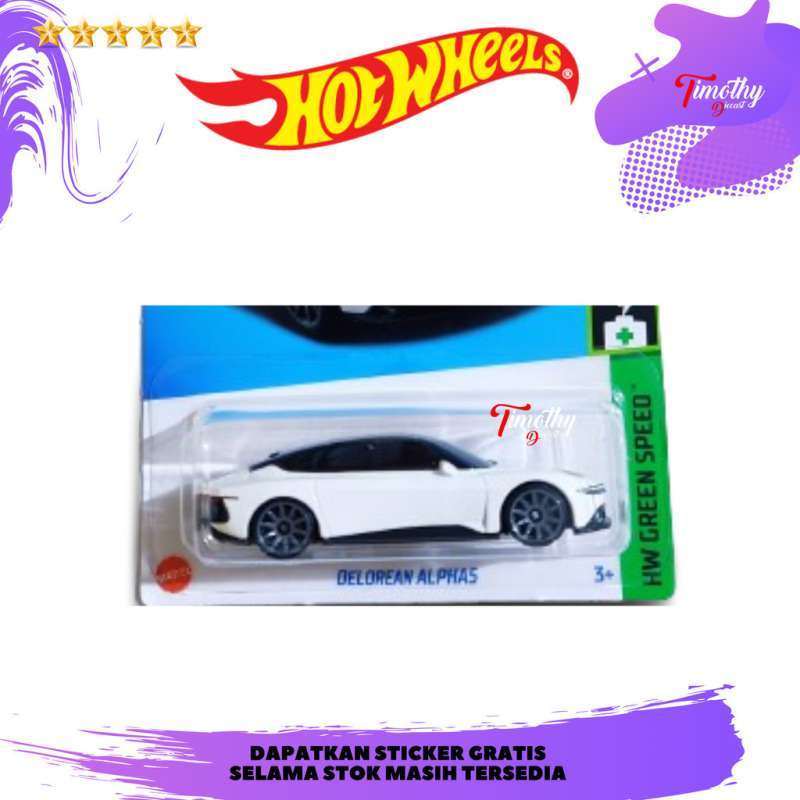 Promo Hot Wheels Delorean Alpha Putih Polos Hw Green Speed Diskon Di Seller Timothy