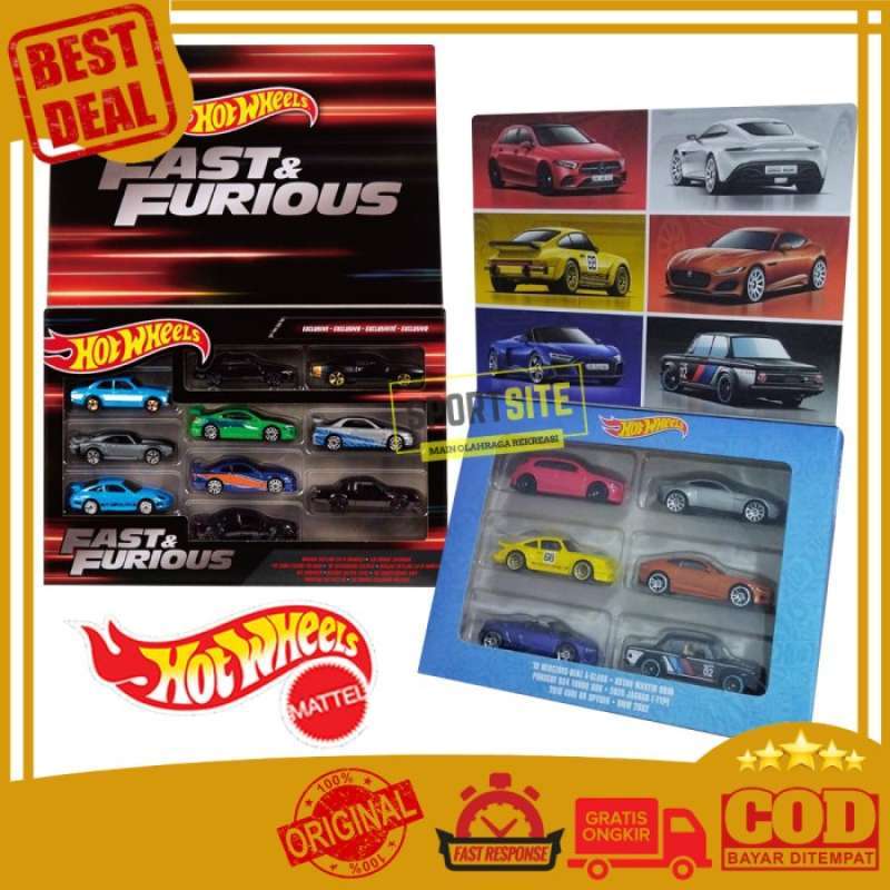 Promo Terlaris Hot Wheels Fast Furious 10 Pack Exclusive Skyline Bnr34 Eclipse Fnf Ff10