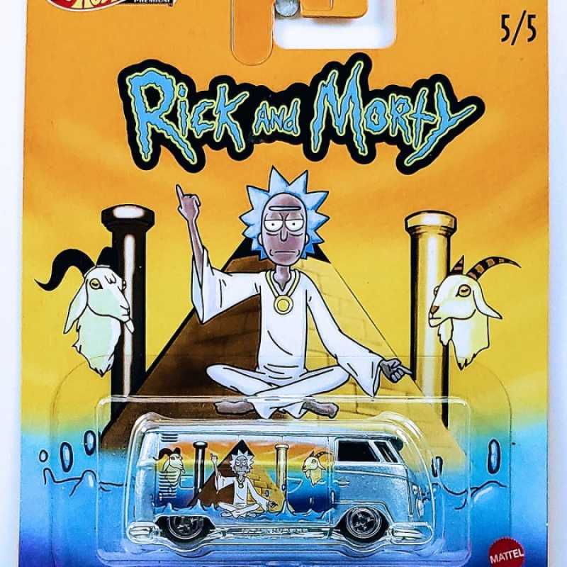 Promo Hot Wheels Premium Volkswagen T Panel Bus Rick And Morty Adult Swim Diskon Di Seller