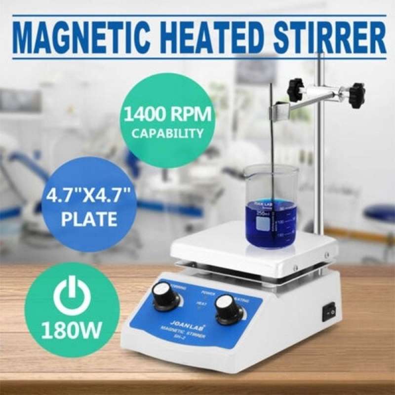 Promo Magnetic Stirrer Sh2 Hot Plate Magnet Stirer Pemutar Lab Hotplate Sh 2 Diskon 33 Di