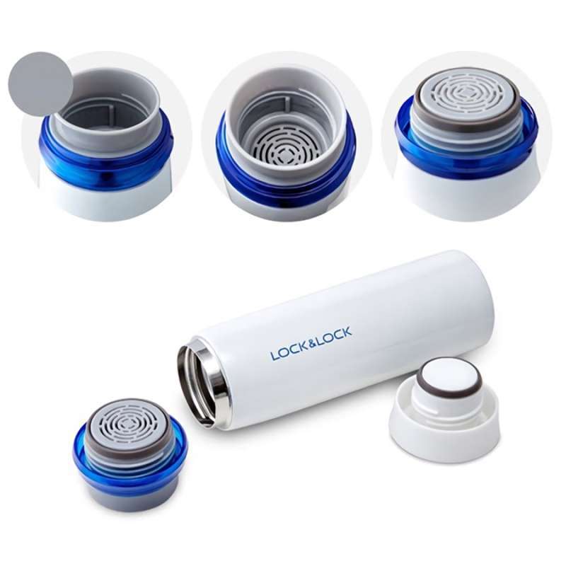Promo Locknlock Termos Air Minum Feather Ring Vacuum Hot Cool 450ml Terbaru Diskon 23 Di