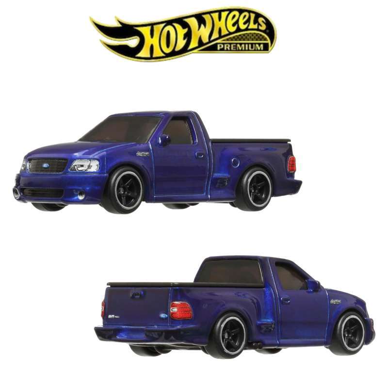 Promo Hot Wheels Premium Boulevard Ford F Svt Lightning Pickup Biru Diskon Di Seller