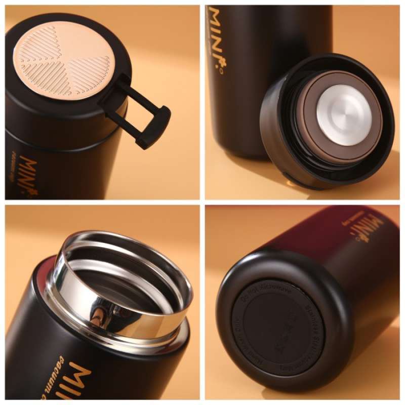 Jual Tumbler Termos Mini Vacuum Cup Insulated Mug Ml Hot Cool Sus White Di Seller