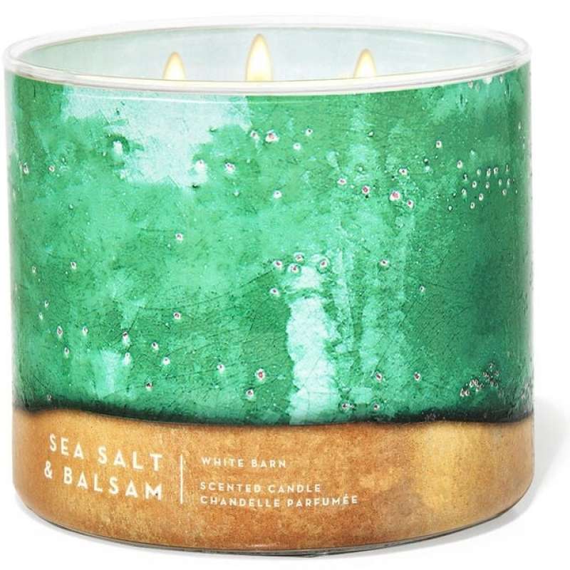 Promo Bath Body Works Bbw Sea Salt Balsam Wick Candle G Diskon