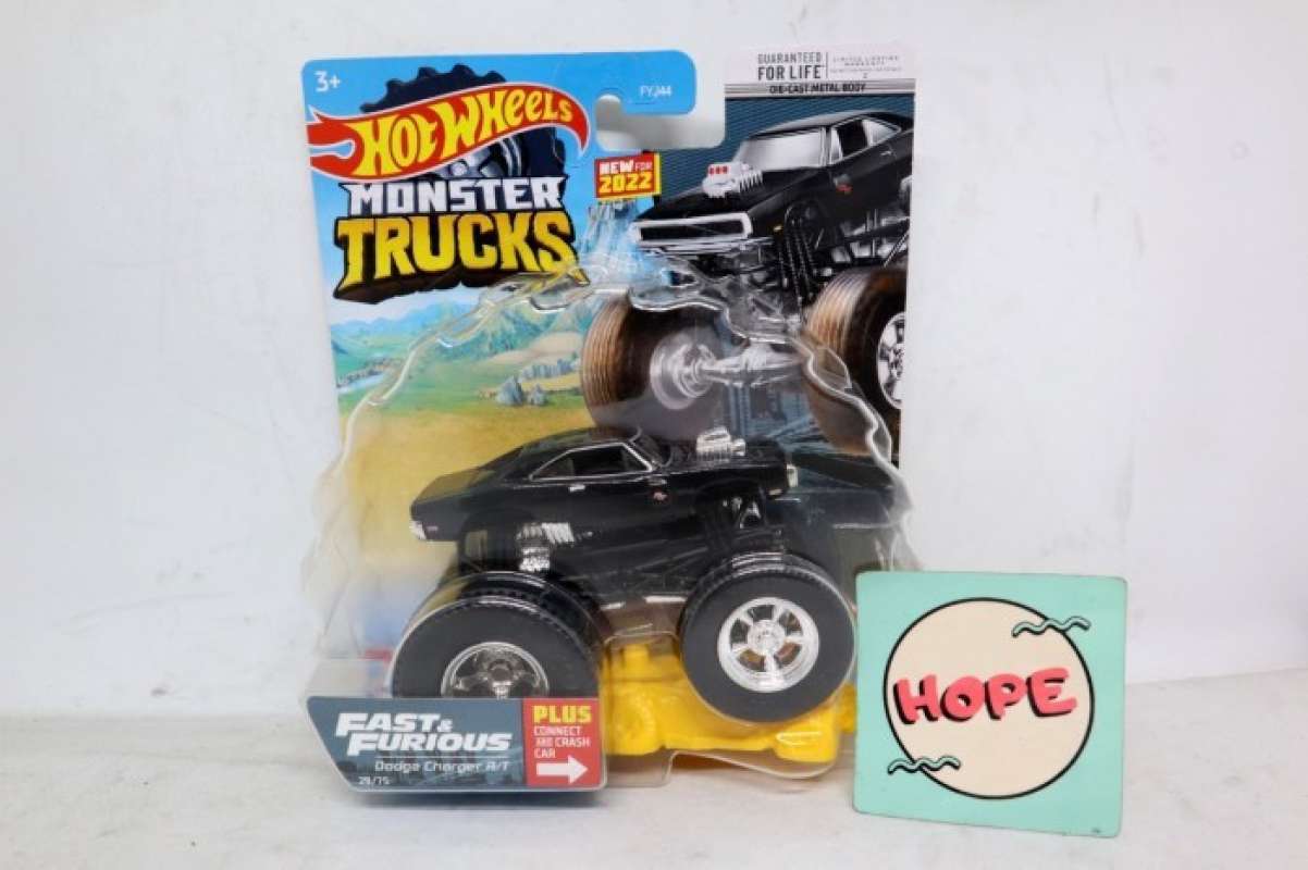 Jual Hot Wheels Monster Trucks Skala Fast Furious Dodge Charger
