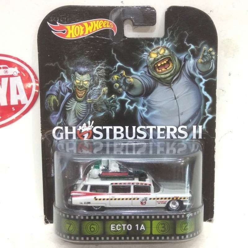 Promo HOT WHEELS RETRO GHOSTBUSTERS 2 ECTO 1A ECTO1 ENTERTAINMENT BAN KARET Diskon 23 Di Seller