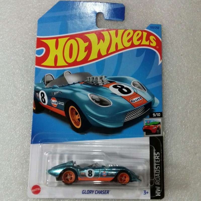 Promo Hot Wheels Glory Chaser Hw Roadster Series Gulf Super Trasure Hunt Diskon Di