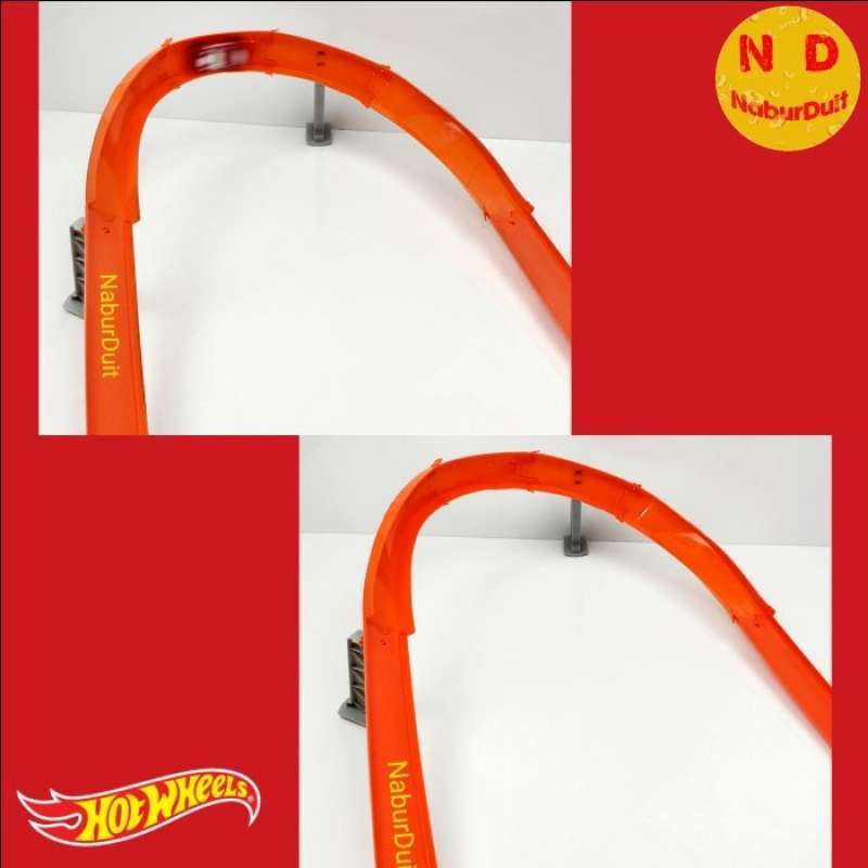 Promo Hot Wheels Belokan Tikungan 180 Derajat Dgn Penyangga Original Mattel Diskon 23 Di Seller