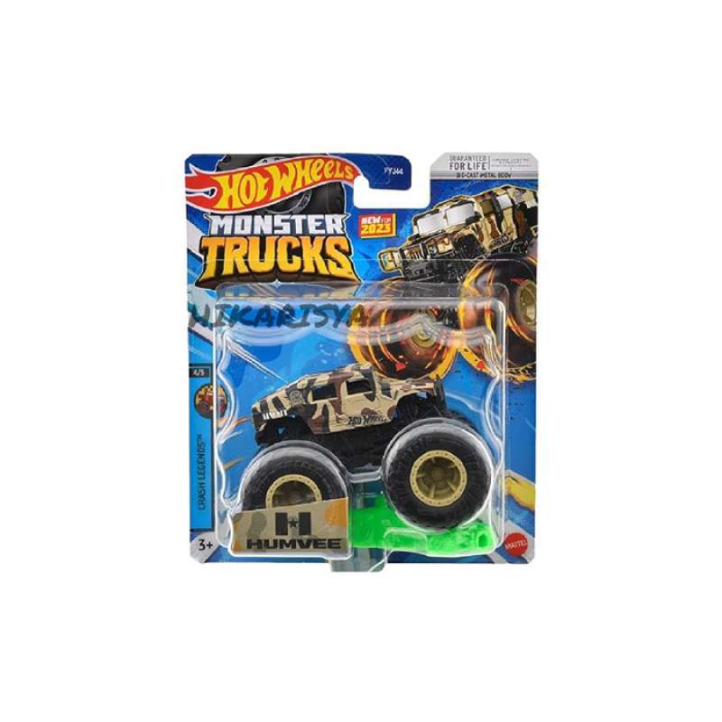 Promo HOT WHEELS MONSTER TRUCKS SKYLINE FAST BONE BIGFOOT TRUCK HUMVEE LUTOFIA HUMVEE