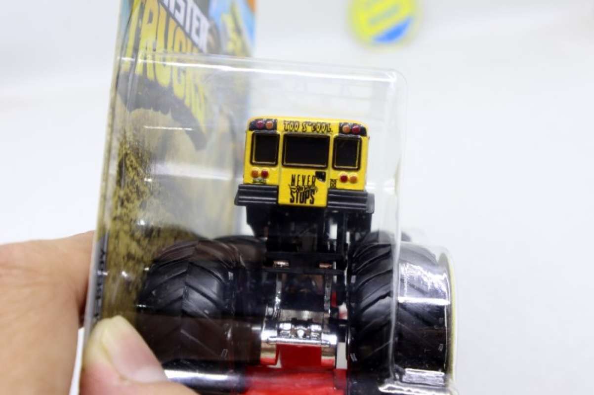 Promo Hot Wheels Monster Trucks Too S Cool Skala Mattel Lutofia Kuning Diskon Di