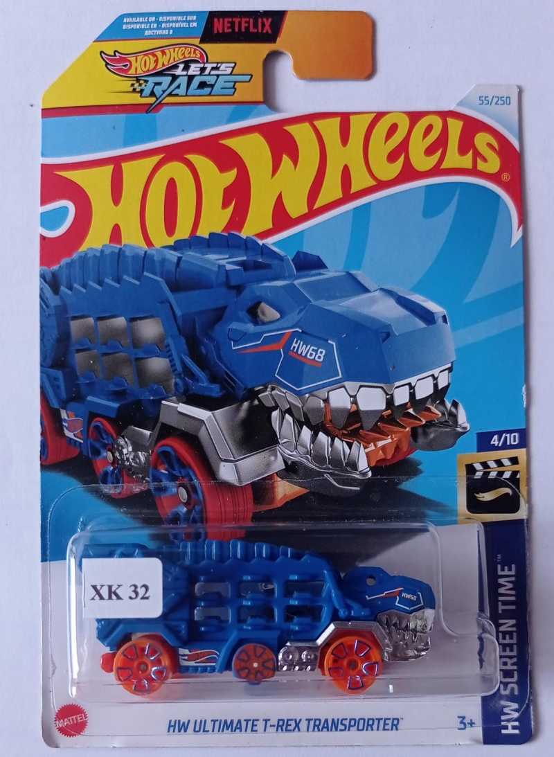Jual Hot Wheels HW Ultimate T Rex Transporter HW Screen Time Blue Di Seller RoyAleksander