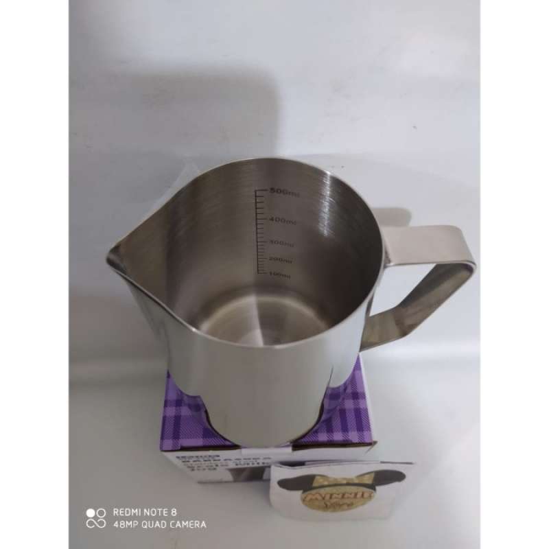 Promo New Alat Kopi Latina Sta Milk Pitcher Ml Jug Scale Steam Ml Sale Diskon