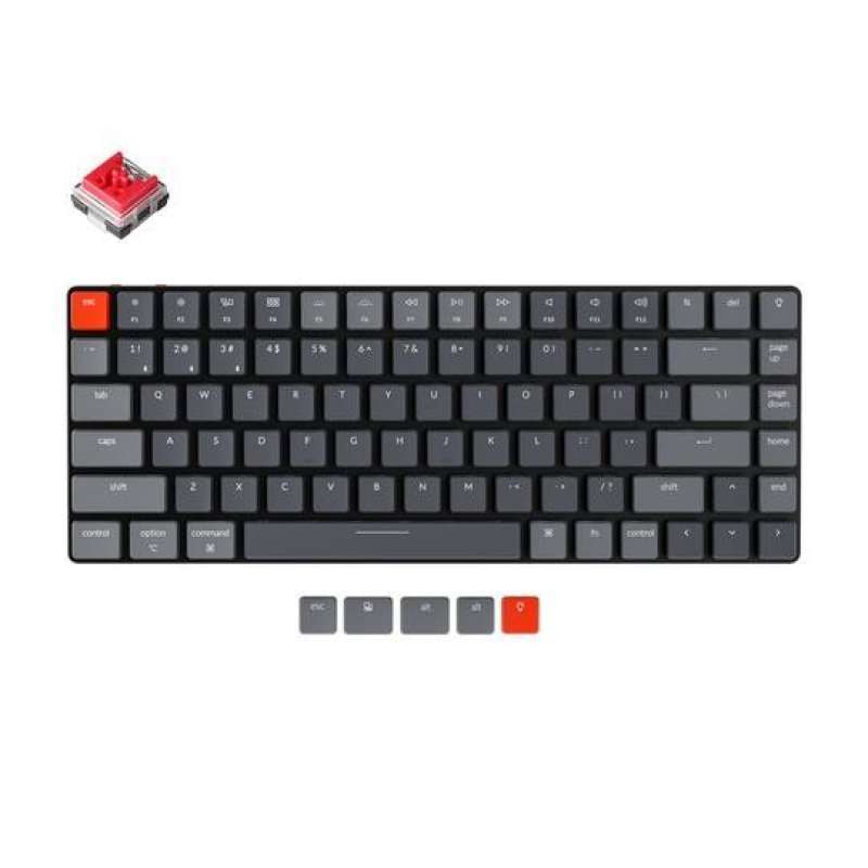 Promo Produk Ori Keychron K V Hot Swap Rgb Backlight Optical Switch Travel Pouch Diskon