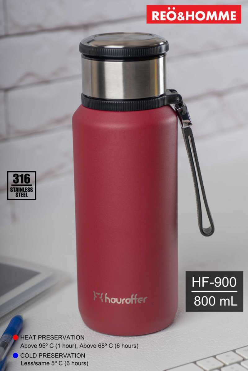 Jual Reo Homme Botol Termos Hot Cold 800ml Tumbler With Strainer Hf 900 Yellow Di Seller