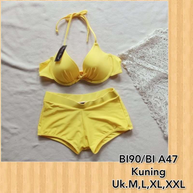 Jual Bikini Kawat Kuning Bi Bi A Spon Di Seller Circlet