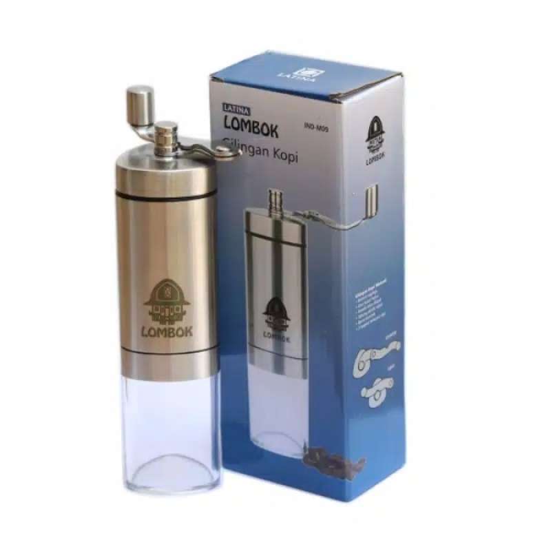 Promo Latina Lombok Triangle Pengiling Kopi Pengiling Biji Kopi Grinder