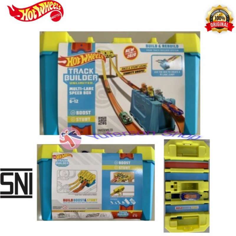 Promo Hot Wheels Track Builder Barrel Box Unlimited Multi Lane Speed Box Diskon Di Seller