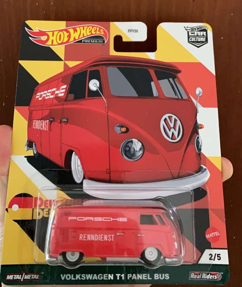 Promo Hot Wheels Deutschland Design Volkswagen T Panel Bus Diskon Di Seller Enzo Store
