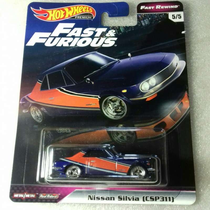 Promo Hot Wheels Premium Nissan Silvia CSP311 Fast Furious Fast Rewind Diskon 23 Di Seller