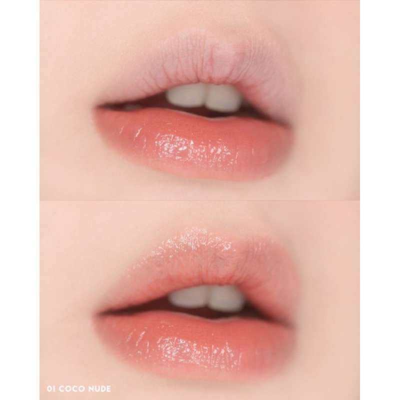 Jual READY STOCK ROMAND Glasting Melting Balm Lip Tint Balm Glossy 01 COCO NUDE Di Seller
