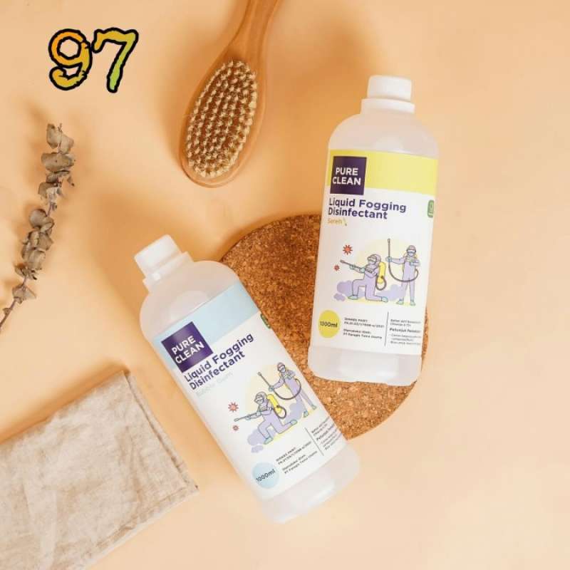 Promo Fogging Liquid Disinfektan Pure Clean 1l Food Can Hot Fogging Diskon 23 Di Seller Cv