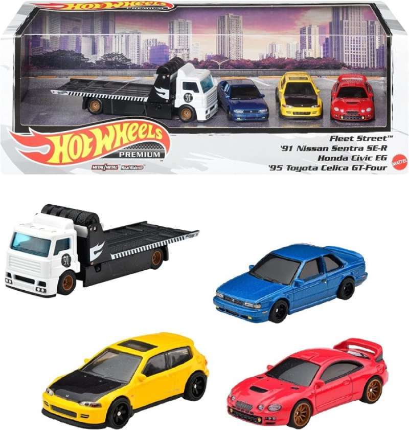 Promo Hotwheels Premium Diorama Set Honda Civic Eg Hot Wheels Diskon