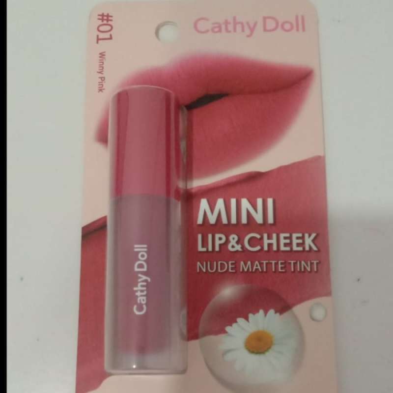 Jual Cathy Doll Mini Lip Cheek Nude Matte Tint Di Seller Grand
