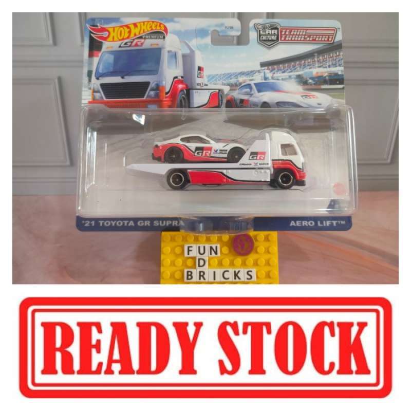 Jual Hot Wheels Team Transport Toyota Gr Supra Aero Lift Di Seller