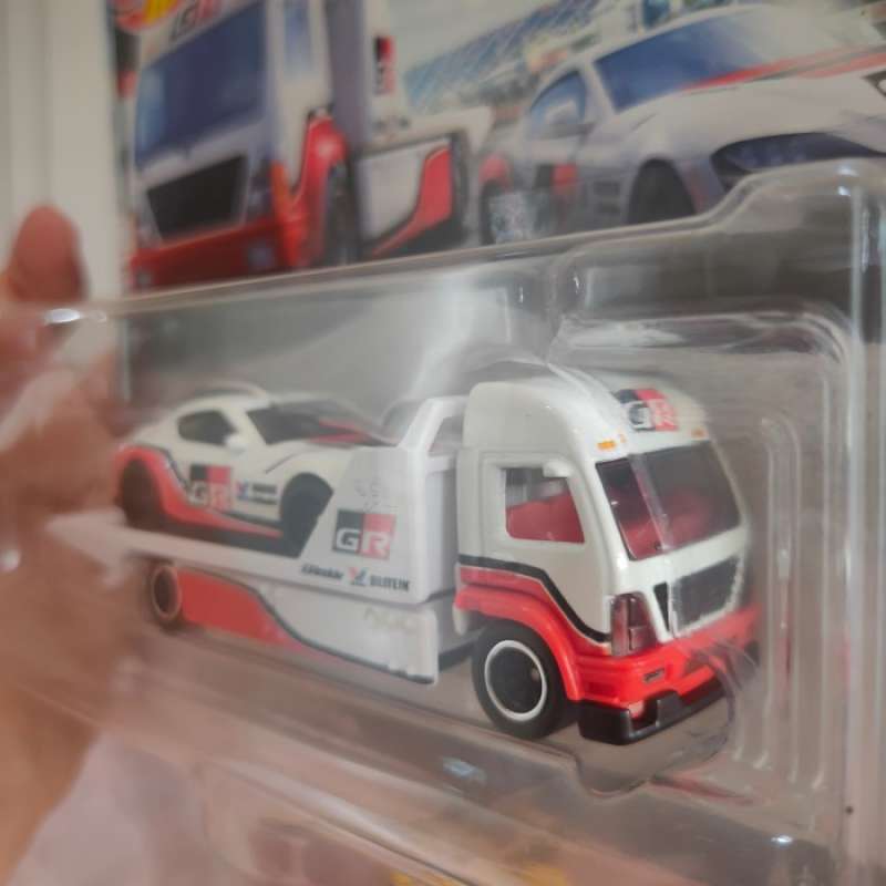 Jual Hot Wheels Team Transport Toyota Gr Supra Aero Lift Di Seller