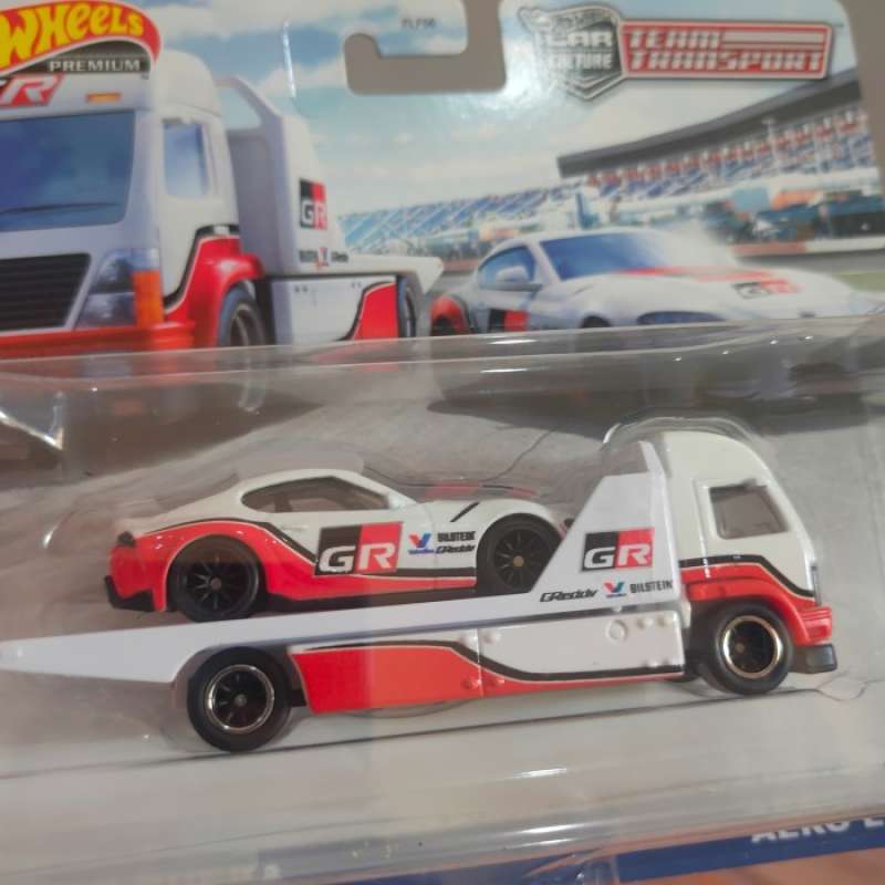 Jual Hot Wheels Team Transport Toyota Gr Supra Aero Lift Di Seller