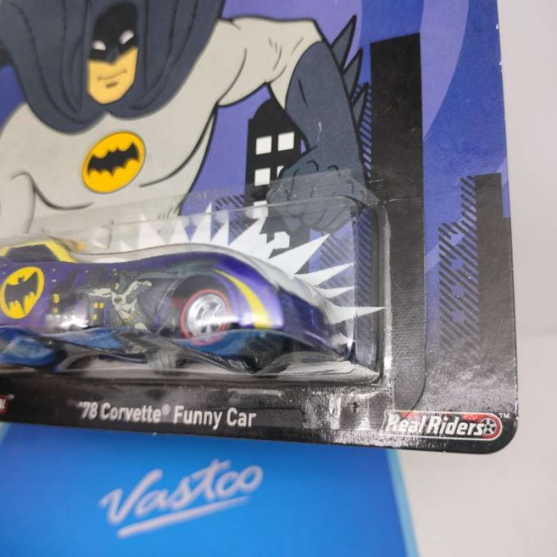 Promo Hot Wheels DC Comics Batman Classic Corvette Funny Car Hotwheels Diskon Di Seller