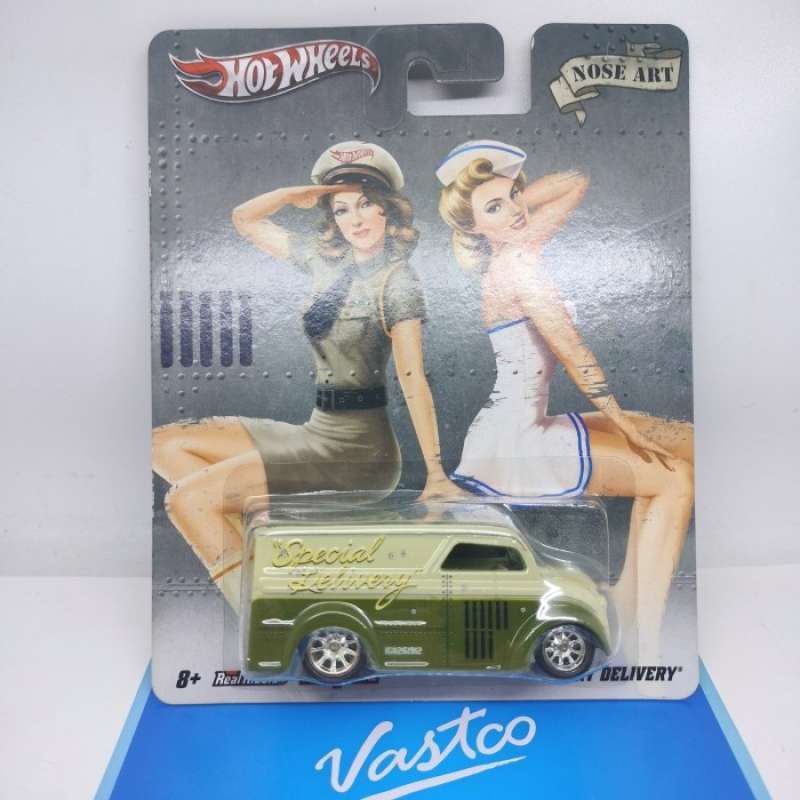 Promo Hot Wheels Nose Art Dairy Delivery Hotwheels Pop Culture Ban Karet Diskon Di Seller