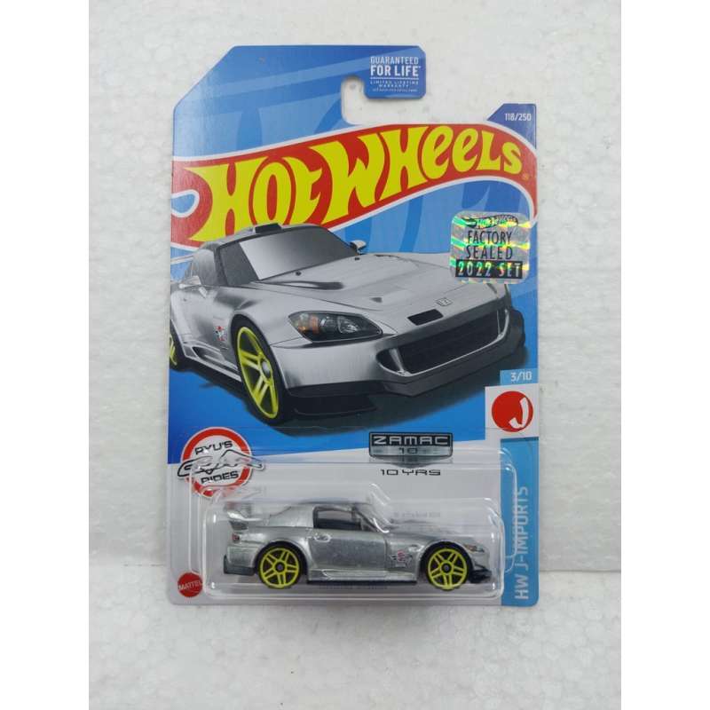 Promo Hot Wheels Honda S2000 Zamac Edition Factory Sealed Fs22 Ryus Rides Diskon 6 Di Seller