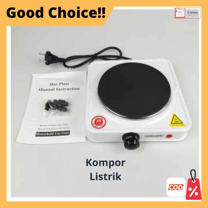 Promo Kompor Listrik Mini Hot Plate Electric Cooking W Jx A Tokiwa Diskon Di Seller