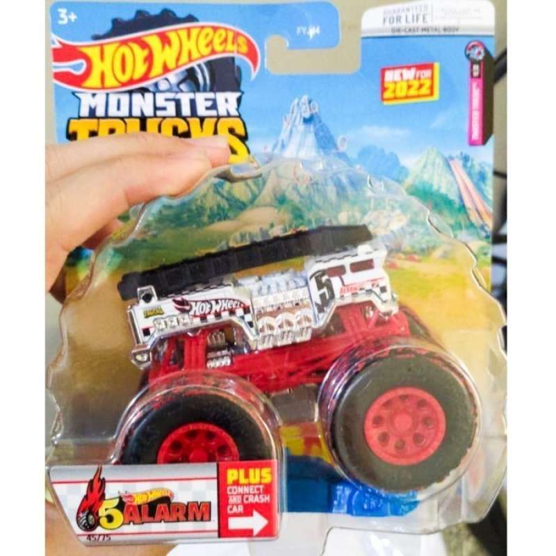Promo Hot Wheels Monster Trucks Alarm Ultimate Fire Truck Mattel Lutofia Diskon Di
