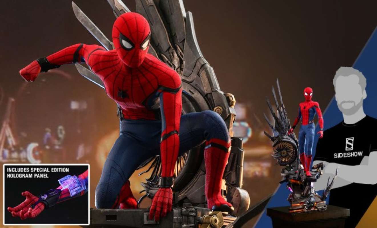 Promo Hot Toys Spiderman Quarter Scale Special Edition Misb Ready Stock Diskon Di Seller