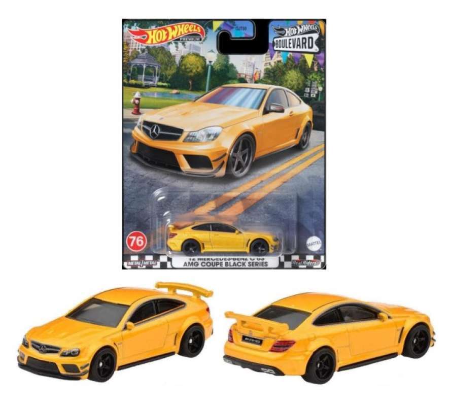 Jual Hot Wheels Mercedes Benz C63 Amg Coupe Kuning Boulevard R Premium 2023 Di Seller Velvet