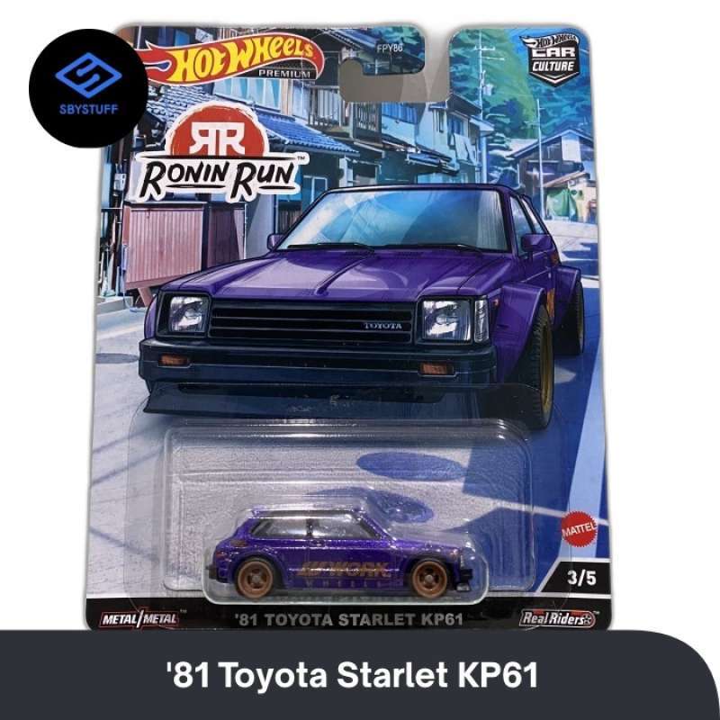 Jual Hot Wheels Premium Toyota Starlet Kp Ronin Run Di Seller Velvet Store Cengkareng Timur