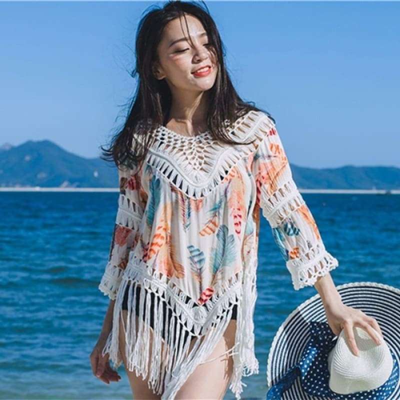 Jual Serenity Beach Top Bikini Outer Luaran Bra Long Dress Pantai Wanita Di Seller Mama Shop