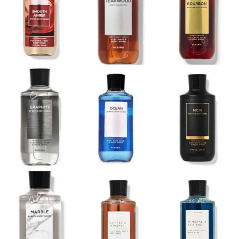 Promo Bath Body Works Bbw In For Men Hair Face Body Wash