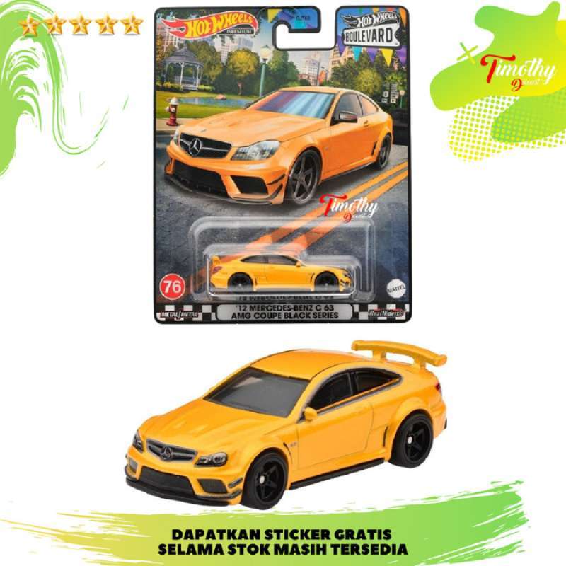 Jual Hot Wheels Premium Boulevard Mercedes Benz C Amg Coupe Black Series Di Seller Enzo Store