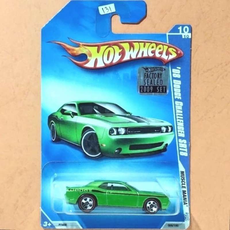 Promo Hot Wheels Dodge Challenger SRT Akta FS Red Line Rare Diskon Di Seller Enzo