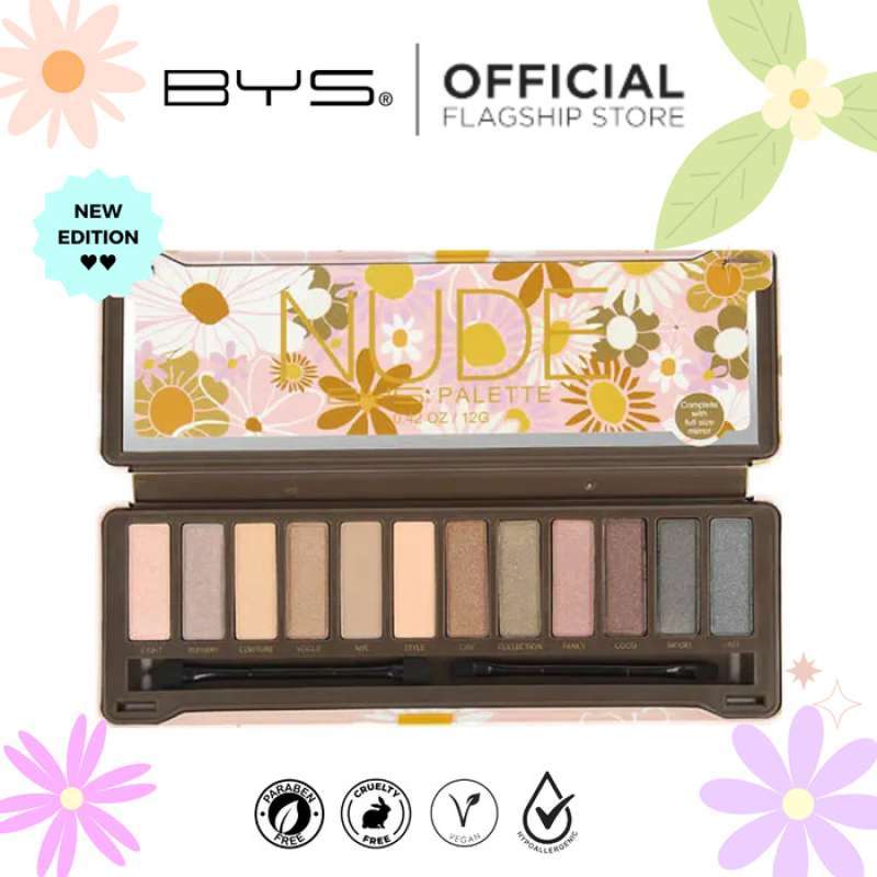 Jual Bys Nude Eyeshadow Palette Di Seller Edumart Super Cengkareng