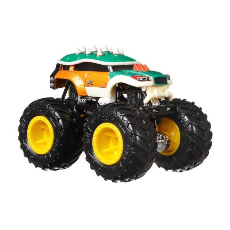 Promo Hot Wheels Monster Trucks Demolition Doubles Donkey Kong Vs Bowser Diskon 23 Di Seller