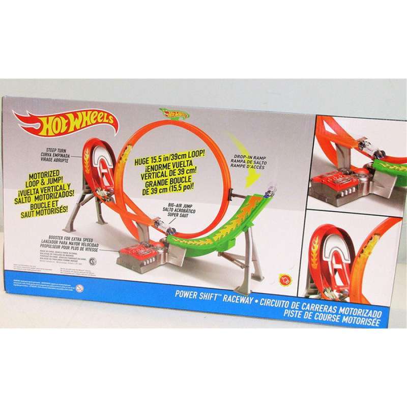 Promo Hot Wheels Power Shift Raceway Motorized Loop Track Hotwheels Tomica Diskon Di Seller