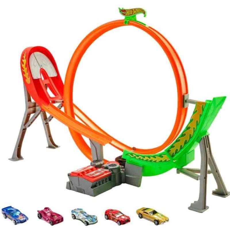 Promo Hot Wheels Power Shift Raceway Motorized Loop Track Hotwheels Tomica Diskon 23 Di Seller