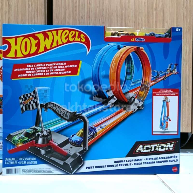 Promo Hot Wheels Double Loop Dash Diskon 23 Di Seller Qairina Store Cengkareng Barat Kota