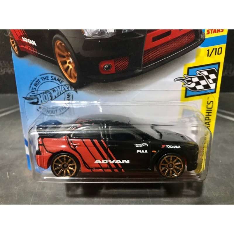 Promo HOT WHEELS MITSUBISHI LANCER EVOLUTION ADVAN HW SPEED GRAPHICS Diskon Di Seller