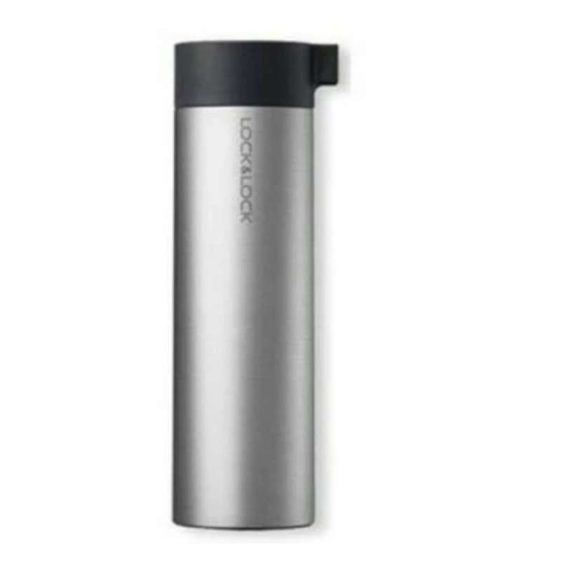 Promo Lock N Lock Knob Tumbler Ml Locknlock Termos Hot Cool Panas Dingin Abu Abu Diskon